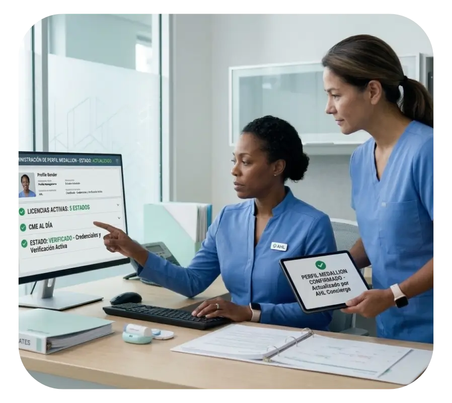 Medallion Profile Management image